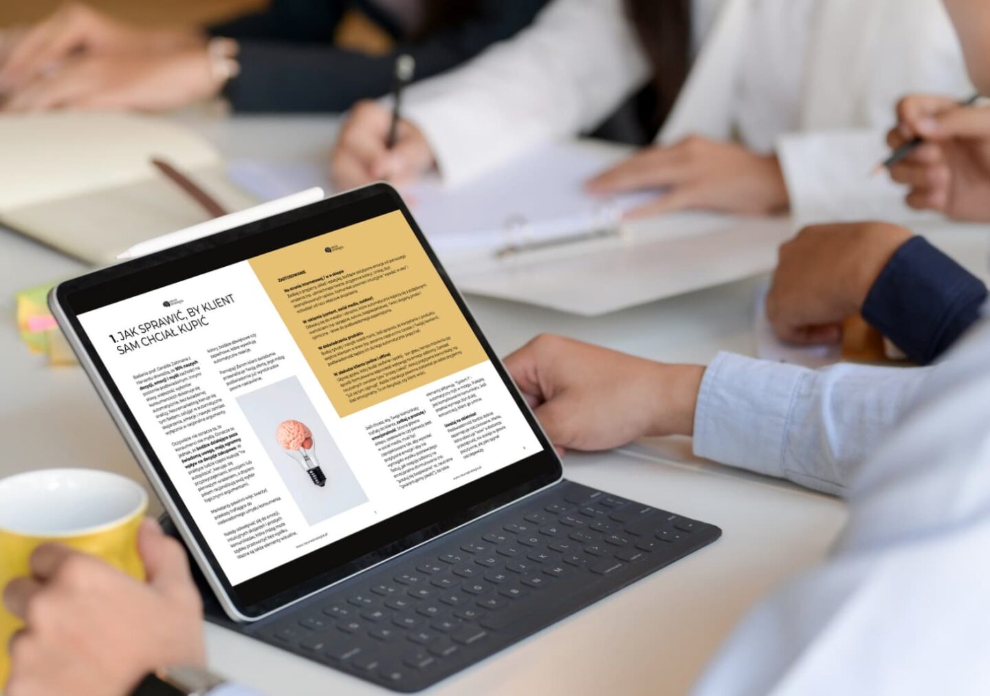 Mózg na promocji Daria Widerowska